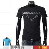 Versace Jeans VJ 范思哲 男士 修身 圆领 短袖T恤 新款 B3GLA794
