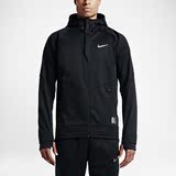 Nike耐克男装2016春新款篮球针织连帽运动夹克外套684165-010-657