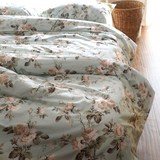 床单单件 纯棉加厚欧式田园简约1.5米1.8m2.0床全棉被单