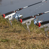 不锈钢自动起竿器自动海竿架自动钓鱼器弹钓器海竿鱼杆支架渔具