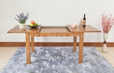 特价欧式田园实木伸缩餐桌椅子组合白色餐台韩式拉伸简约现代家具