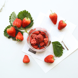 健康零食冻干草莓脆 整颗冻干水果干儿童零食 草莓脆