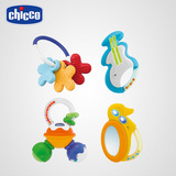 chicco智高 婴儿益智早教玩具发声摇环儿童可咬趣味玩具