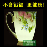 骨瓷欧式咖啡杯子创意水杯茶杯茶具早餐杯陶瓷杯子套装简约马克杯
