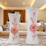 家居饰品陶瓷花瓶摆件客厅插花水培花器电视柜创意装饰品结婚礼物