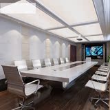 会议桌 长桌大会议桌 创意洽谈桌Y7E办公家具白色烤漆