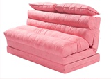 懒人沙发床双人韩式多功能休闲日式小沙发床可折叠拆洗榻榻米