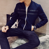 2016卡宾男装春秋款男士韩版修身大码青年休闲棒球服外套时尚夹克