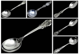 西洋古董老银器收藏 美国纯银勺餐具多款稀少精致漂亮