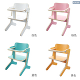 特价包邮出口尾单宜家风格实木彩色婴幼儿儿童餐椅子高矮椅可调节