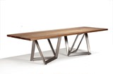 美式乡村工业风复古铁艺实木餐桌法国元素长桌书桌会议桌聚会桌
