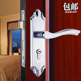 索洛斯室内卧室房门锁欧式木门锁门把手实木门锁具小50锁体大50