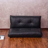 时尚简约可折叠多功能PU皮沙发垫 创意榻榻米可伸缩休闲懒人沙发
