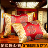 中式红木仿古汽车床头家具沙发靠枕靠垫抱枕靠背腰枕坐垫含芯包邮