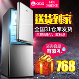 KEG/韩电 BCD-149D冰箱双门 小冰箱家用节能 小型电冰箱冷藏冷冻