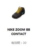街头篮球装备 NIKE ZOOM BB CONTACT（30天）+9+3 LV25鞋子