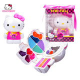 正品Hello Kitty凯蒂猫化妆品盒女孩专业化妆品儿童彩妆玩具套装