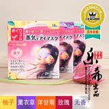 日本代购 花王 蒸汽眼罩14枚 缓解眼疲劳去黑眼圈助睡眠 香型可选
