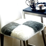 桌椅垫加厚AUSKIN澳洲羊毛电脑椅坐垫皮毛一体透气防滑欧式风格餐