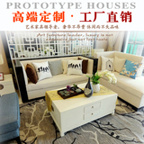 新中式沙发现代中式禅意沙发 会所售楼处样板房家具客厅实木沙发