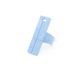 牙科材料塑料戒尺 指环尺 根管长度测量尺 蓝色戒指尺 可高温消毒