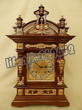 海外代购 钟表座钟挂钟德国古董木制和青铜时钟LENZKIRCH CA 1896