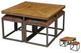 新品特价家具住宅餐桌实木餐桌椅组合餐桌欧式饭桌咖啡厅桌椅书桌