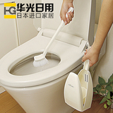 日本卫浴清洁刷 浴室坐便器刷子 卫生间清洁刷 马桶刷 带底座刷子
