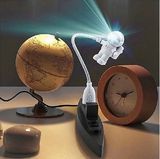 创意节能实用 居家超萌创意USB宇航员LED小夜灯 太空人usb电脑灯