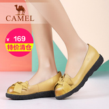 【特价清仓】【内增高】Camel骆驼女鞋日常休闲羊皮夏季潮流单鞋