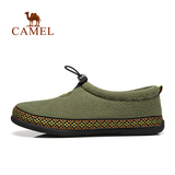 CAMEL骆驼户外男女款短毛绒棉鞋耐磨保暖情侣款棉鞋82036616