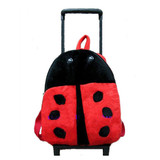 儿童书包幼儿园男女童旅行背包1-3岁婴儿背包可爱毛绒玩具拉杆箱