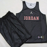 篮球服套装男定制队服 定做双面穿比赛背心网眼夏 乔丹aj球衣团购