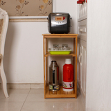 楠竹电饭煲微波炉架热水瓶壶茶具架厨房实木收纳置物储物饮水机架
