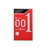 日本进口Okamoto冈本001安全套0.01超薄计生避孕套3只装代购包邮