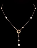 美国代购正品 Cartier/卡地亚 Trinity系列坠式珍珠镶嵌项链