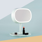 MUID可充电式LED化妆镜台灯 卧室床头灯 调光储物多功能镜子夜灯