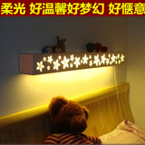 特价现代简约欧式创意卧室墙壁灯客厅床头灯白色镂空雕花长方体