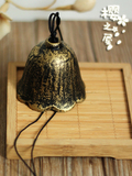 一个包邮 日本南部铸铁风铃金属铁制日式铁器风铃 古铜铃兰
