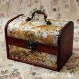 家居饰品摆件 中国风 复古木盒古典风 zakka摄影道具 仿古首饰盒