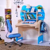 热卖简易移动多功能儿童学习桌可升降学生书桌写字台矫型书桌书台