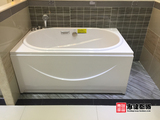【包邮限地区】惠达龙头浴缸1.3米小型龙头裙边HD1323A