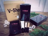 V塑 V-Show 韩国打造V脸高鼻梁 粉底液 高光提亮液 暗影修容液套