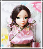 ◆古装可儿娃娃芭比娃娃古装花魁发饰发簪----姬の扇◆