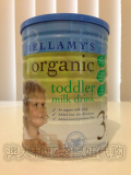 袋鼠妞澳洲代购 Bellamy’s贝拉米有机奶粉三段/3段 12个月以上