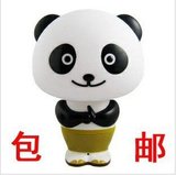 功夫熊猫阿宝创意智能语音声控台灯闹钟实用生日礼物送女生儿童节