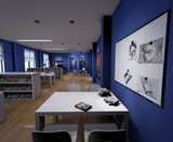 图书馆室内漫游场景，室内装修设计，虚幻4UE4素材