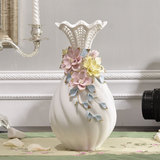 美式花瓶欧式陶瓷摆件客厅电视柜卧室餐桌工艺品创意装饰品插花大