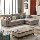 休闲布艺沙发组合可拆洗现代简约客厅大小户型布沙发客厅家具沙发