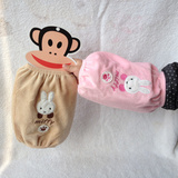 2014新款儿童冬季中长款袖套男女宝宝成人通用羽绒服防污护袖批发